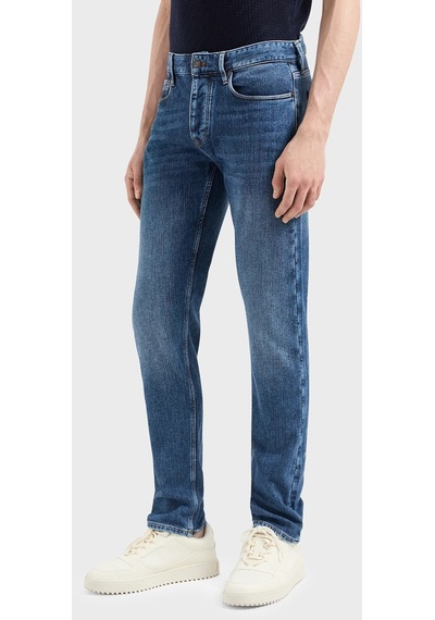 Emporio Armani Erkek Kot Pantolon 3d1j75 1d01z 0942 Lacivert