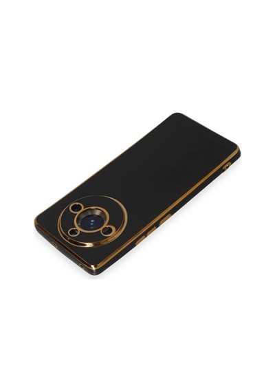 Realme 11 Pro Kılıf Volet Silikon - Siyah Çr