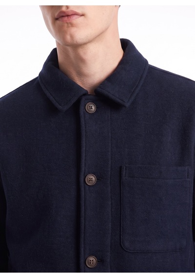 Fabrika Lacivert Erkek Slim Fit Mont F6wm-mnt 2111 Lacivert Melanj