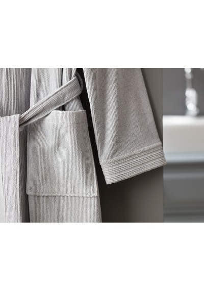 Madame Coco Stripe Kimono Unisex Bornoz 1kborn0103gri