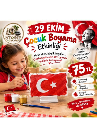 29 Ekim Boyama Etkinliği