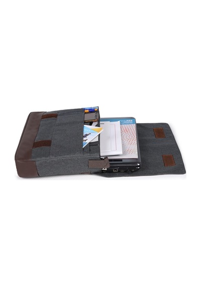 Strong Bag Strong 15.6 Inch Laptop Bölmeli Omuz Askılı Postacı Çantası Kft03