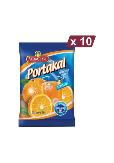 Altıncezve Portakal Aromalı İçecek Tozu Soğuk 10 x 450 G