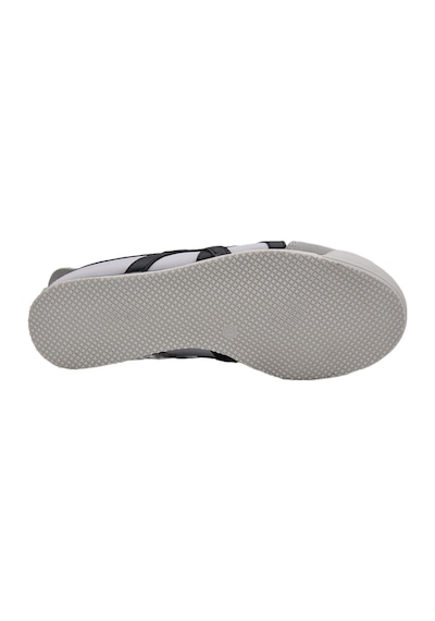 Etayger E-3226 Unisex Deri Sneaker Spor Ayakkabı Beyaz / Siyah Beyaz