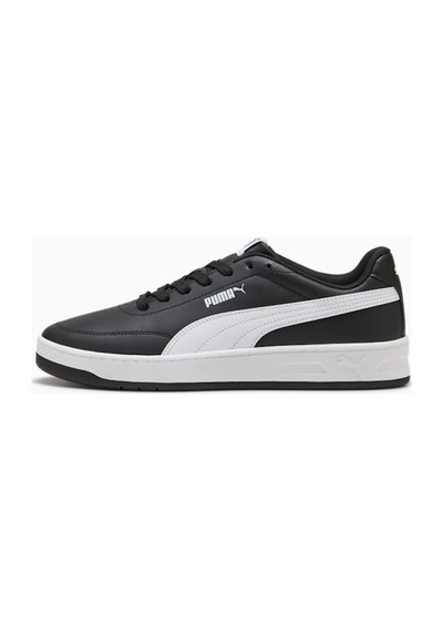 Puma Court Classic Clean Siyah Erkek Sneaker SİYAH-BEYAZ