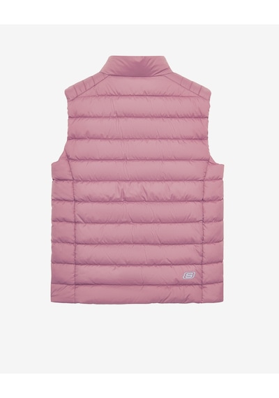 Skechers W Outerwear Padded Vest Kadın Pembe Yelek S242319-620 Pembe