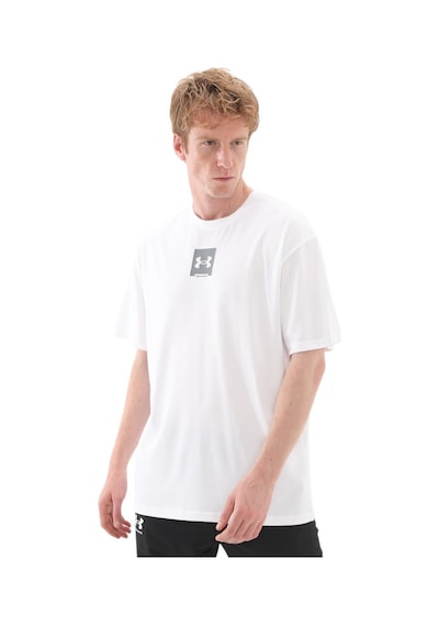 A1386803-101 Under Armour Ua M Hw Os Sm Box Ss Erkek Şort Ve Kapri Beyaz A1386803-101 Beyaz
