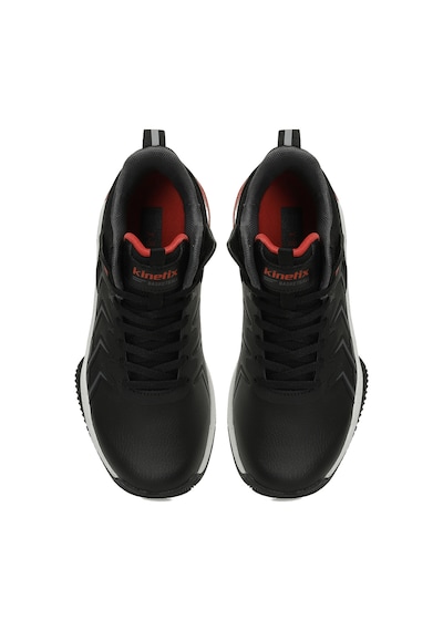Kinetix Harger Pu 5pr Siyah Unisex Basketbol Ayakkabısı Siyah-kırmızı