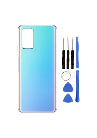 İnfinix Note 8 Uyumlu Arka Kapak Mavi + Tamir Seti Çok Renkli