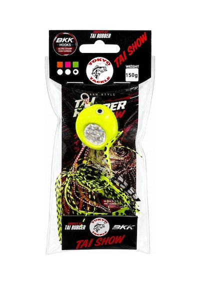 Tokyo Tackle Tai Show 150gr Tai Rubber Set Sahte Yem Color:green