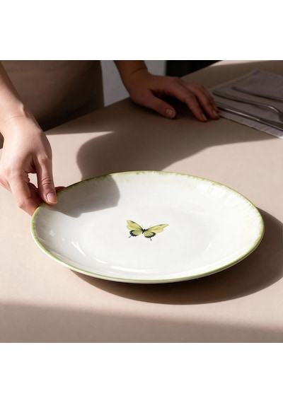 Güral Flora Green 12 Parça 4 Kişilik Kahvaltı Takımı 4883 2732476