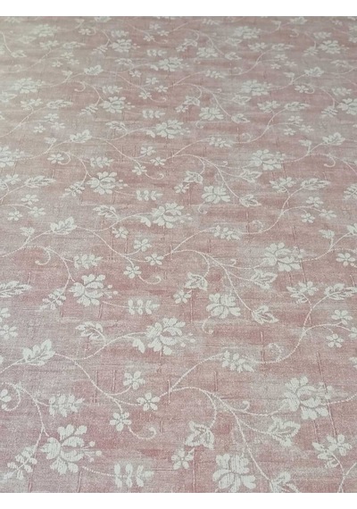 Elyaflı Pvc Muşamba - Desenli Silinebilir Masa Örtüsü 01fnt12113 Bordo
