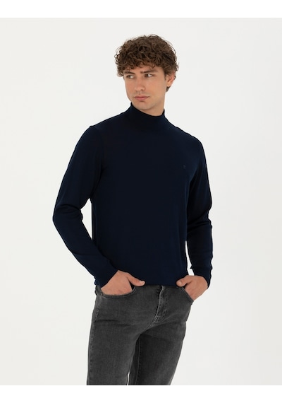 Pierre Cardin Erkek Lacivert Triko Kazak 50270055-vr033 Lacivert