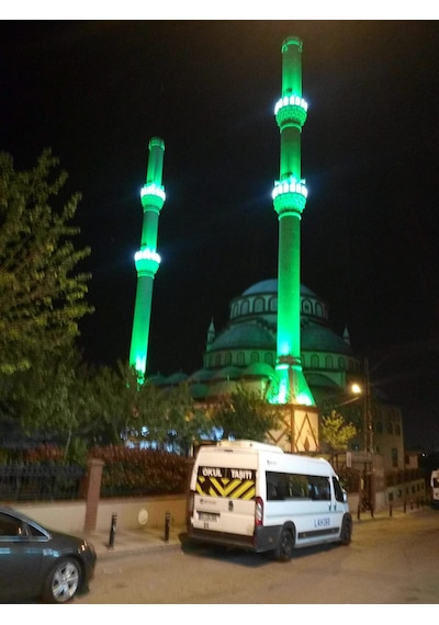 cami minare aydınlatma lambası kandil floresan armatür tüp led