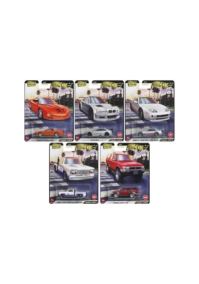 Premium Boulevard 5'li Hot Wheels Seti - Eğlenceli Araçlar