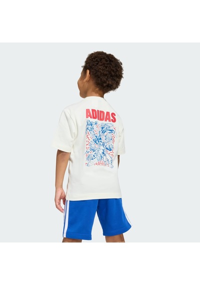 Adidas Jz3572 Lk Mrvl Av T Çocuk Tişört Beyaz