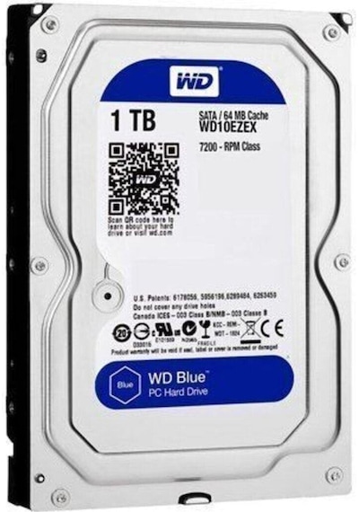 Wd10ezex 1tb Blue Sata 3.0 7200rpm 64mb 3.5'' Dahili Disk