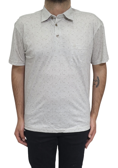 Santa Dmctekstil Erkek Desenli Klasik Kesim Rahat Kalıp Tek Cepli Gömlek Yaka Yakası Düğmeli T-shirt Koyu Bej Santa Dmctekstil Erkek Desenli Klasik Kesim Rahat Kalıp Tek Cepli Gömlek Yaka Yakası Düğmeli T-shirt Koyu Bej