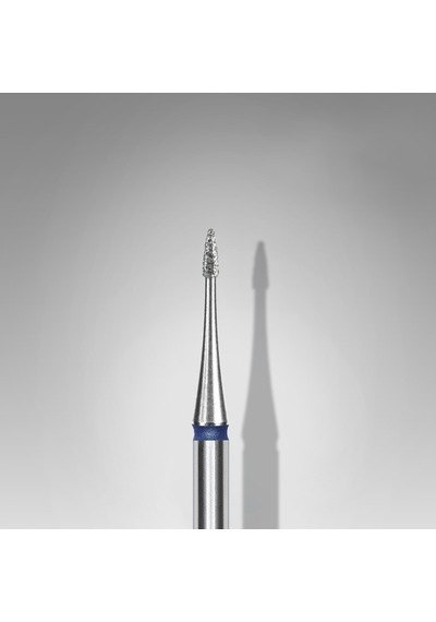 Staleks Elmas Manikür Freze Ucu Mini Ateş Model Mavi 1mm Fa12b010-3