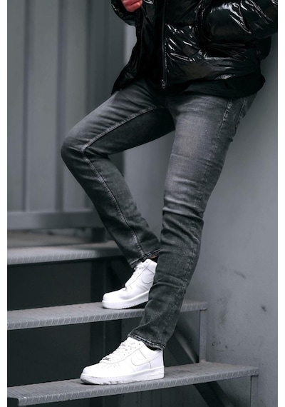 Madmext Antrasit Slim Fit Erkek Jean 6862-antrasit Antrasit