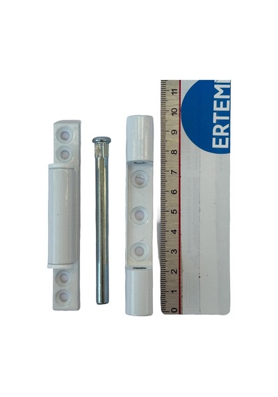 Pvc Plastik Pencere Ve Kapılar İçin Metal Menteşe, 95mm Uzun Tip, Beyaz 0.05 M