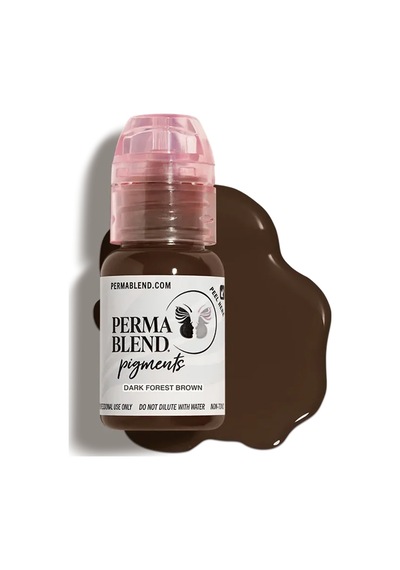 Perma Blend Dark Forest Brown Kalıcı Makyaj Kaş Pigmenti 15ml Diğer