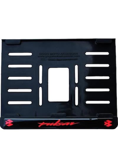 Bajaj Pulsar 1 Plastik Kırılmaz Plakalık