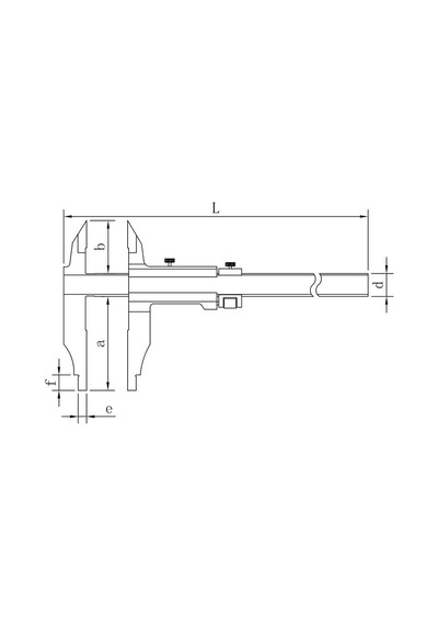 Fett 0-500mm Asimeto Ağır İş Çift Çene Mekanik Kumpas As-302202