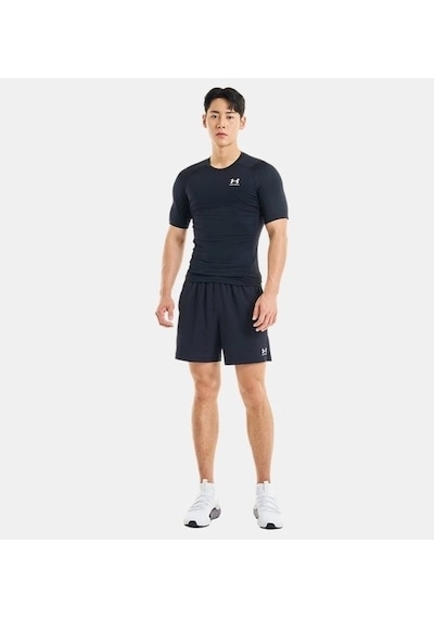 Under Armour Ua Heatgear Armour Compression Erkek T-shirt 1361518-001 Siyah