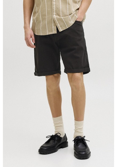 Jack & Jones Jpstrıck Dylan Original Erkek Şort Regular Fit Yazlık Şort Siyah
