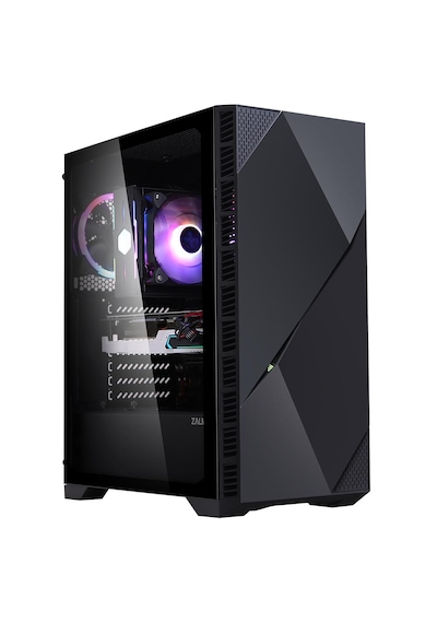 Zalman Z3 Iceberg Siyah 2x120mm Argb Fan Temper Cam Mid-t Gamıng Oyuncu Kasa