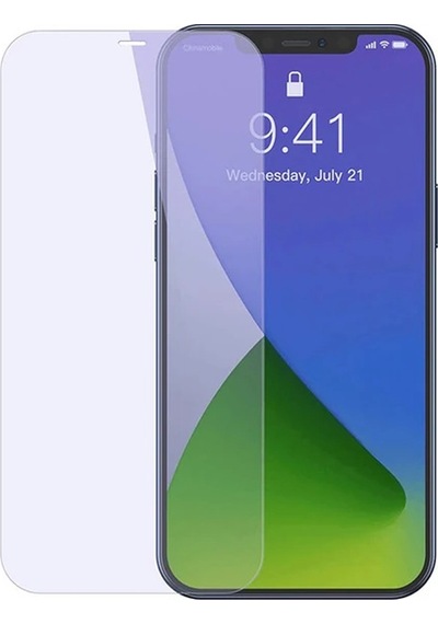 Baseus iPhone Uyumlu 12 Pro Max 6.7 0.3mm Antiblue Light Tempered Cam Ekran Koruyucu 2adet- 5775