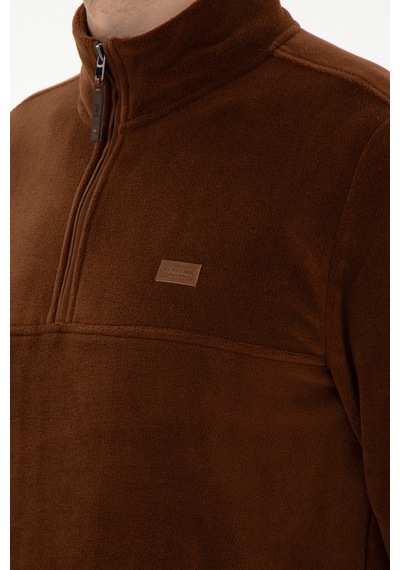 U.s. Polo Assn. Erkek Kahverengi Sweatshirt 50290609-vr029 Kahverengi