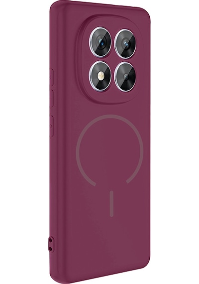 Redmi Note 14 Pro 4g Kılıf M-safe Şarj Özellikli Mkst Meta Kapak - Lacivert Lacivert