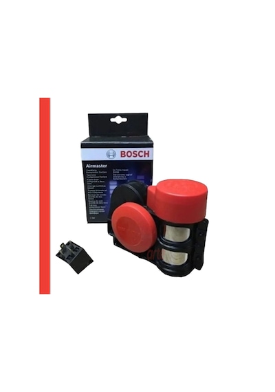 Bosch Ferrari Korna 12V Çift Tonlu Kompresörlü Roleli