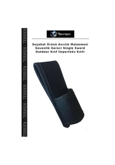 Seyahat Ürünü Avcılık Malzemesi Güvenlik Gereci Single Sword Outdoor Kılıf İmperteks Kılıfı Çok Renkli