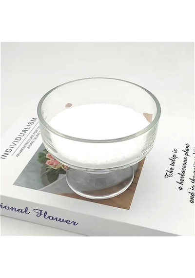 Kristal Tozu Boncuk Vanilya Kokulu Parafin Mum Yapım Malzemesi 100 Gram+5 Metre Fitil Sade Beya Beyaz