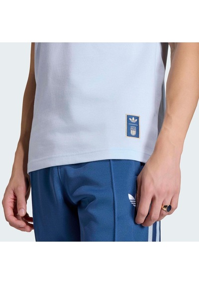 Adidas Italy Originals Erkek Mavi Tişört Jy9624