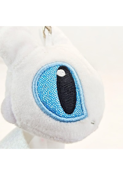 Dükkan Design Büyük Boy Ejderhanı Nasıl Eğitirsin Peluş Anahtarlık Beyaz