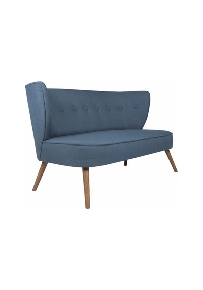 Bienville Loveseat İkili Koltuk Gece Mavisi