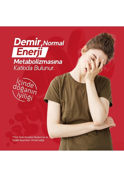 Ferrocel Demir Bisglisinat, Vitamin D3 Ve Vitamin C 60 Kapsül