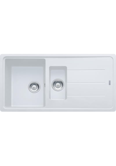 Franke Basis Bfg 651 Bianco Granit Evye + Active Plus Doccia 2.0 Batarya Set