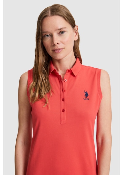 U.s. Polo Assn. Kadın Kırmızı Elbise Örme 50323571-vr213 Rısk Red