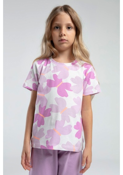 Xo Kids Kız Çocuk Pijama Takım 2-7 Yaş 3596-2 Lila