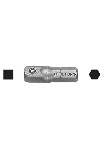 Ceta Form F25-004-100 100 Mm L Şaft Küçük Tw4 Üç Kanatlı Tahrikli C-plus Tornavidalar - Krom