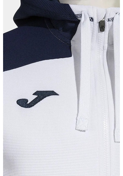 Joma Toledo Zıp-up Hoodıe Whıte Navy Beyaz