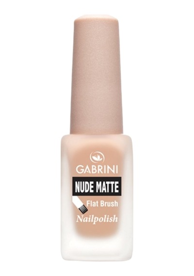 Gabrini Nude Matte Nailpolish Nude Mat Oje