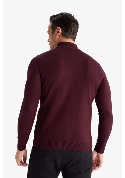 Defacto Slim Fit Dar Kesim Balıkçı Yaka Basic Düz Triko Kazak R1127az25wnbr34 Bordo Defacto Slim Fit Dar Kesim Balıkçı Yaka Basic Düz Triko Kazak R1127az25wnbr34 Bordo