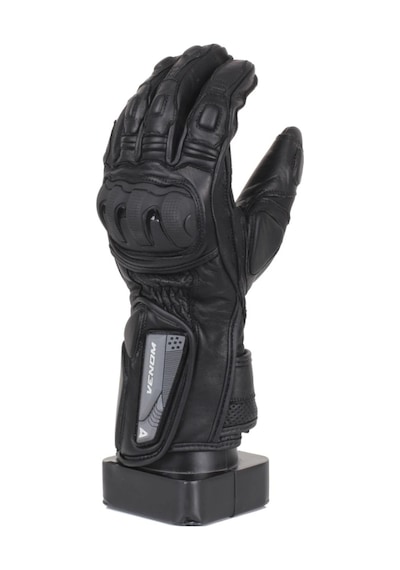 Venom Motosiklet Deri D2 Uzun Full Koruma Leather Motorcu Eldiveni