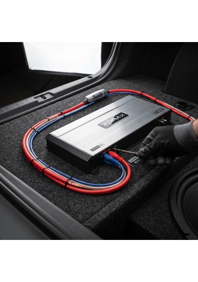 Korax Kx-wk01 8 Ga Oto Amfi Kablo Seti Amplifikatör Bağlantı Kiti 80a Sigortalı